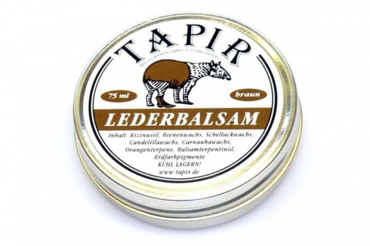 Tapir Lederbalsam braun 85ml
