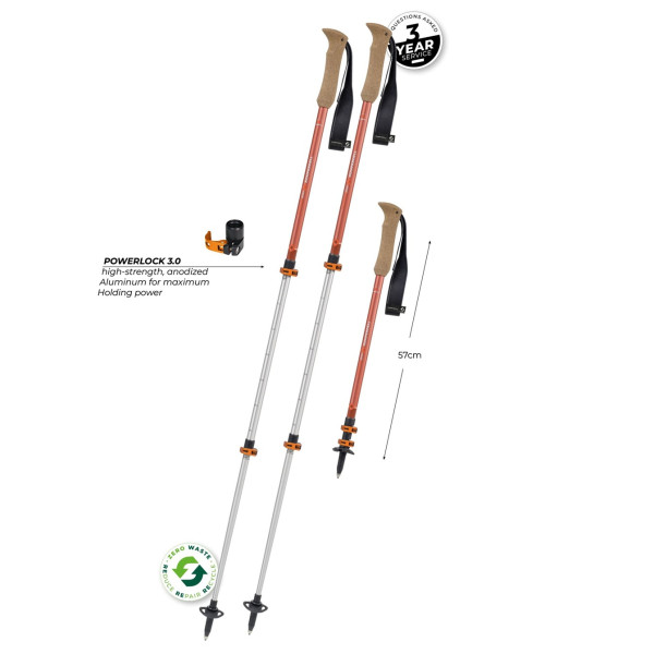 Komperdell Ridgehiker Zero Compact Cork Powerlock