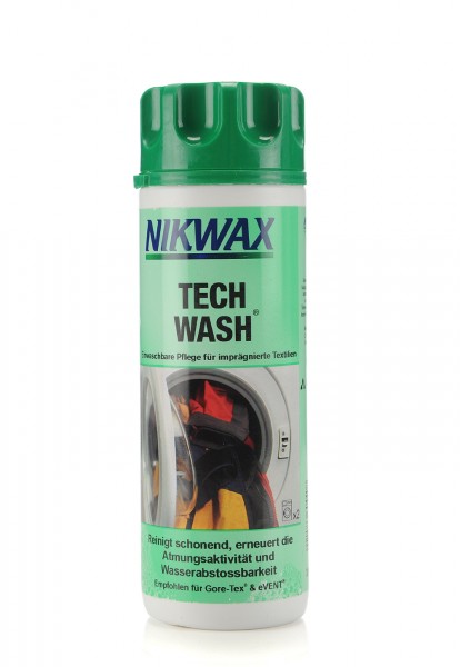 Nikwax Tech Wash - Einwaschbare Pflege für imprägnierte Textilien 300ml