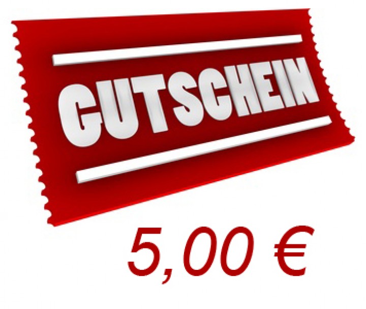 Gutschein 5 Euro