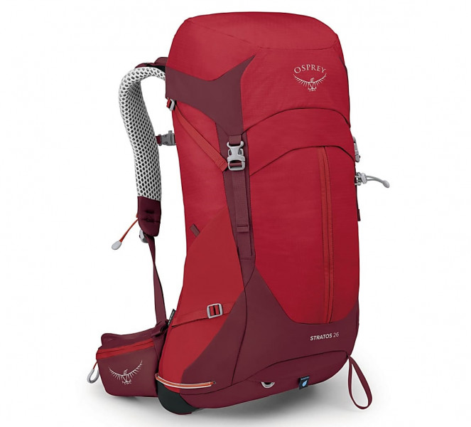 Osprey Stratos 26 poinsettia red