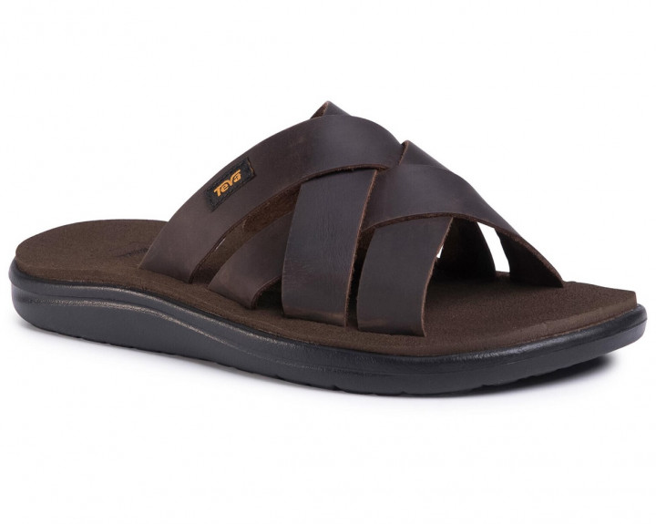 Teva Voya Slide Leather Men