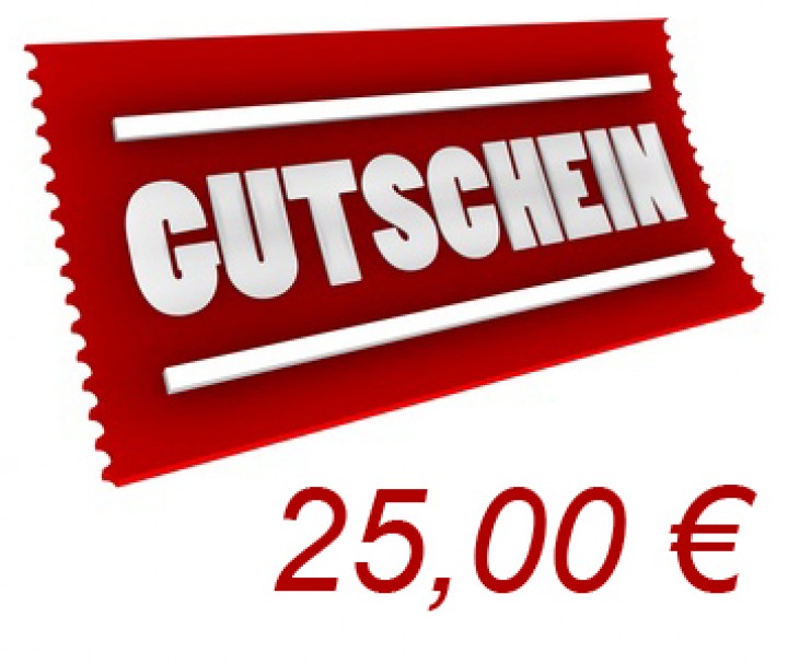 Gutschein 25 Euro