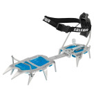 Salewa Alpinist Alu Step-In Steigeisen steel/blue Salewa Alpinist Alu Step-In Steigeisen steel/blue
